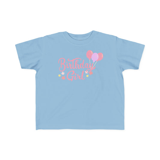 Short Sleeve Birthday Girl T-Shirt